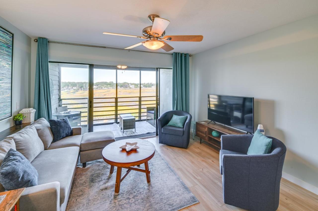 Murrells Inlet Condo With Balcony And Pool Near Pier! Мертл-Біч Екстер'єр фото