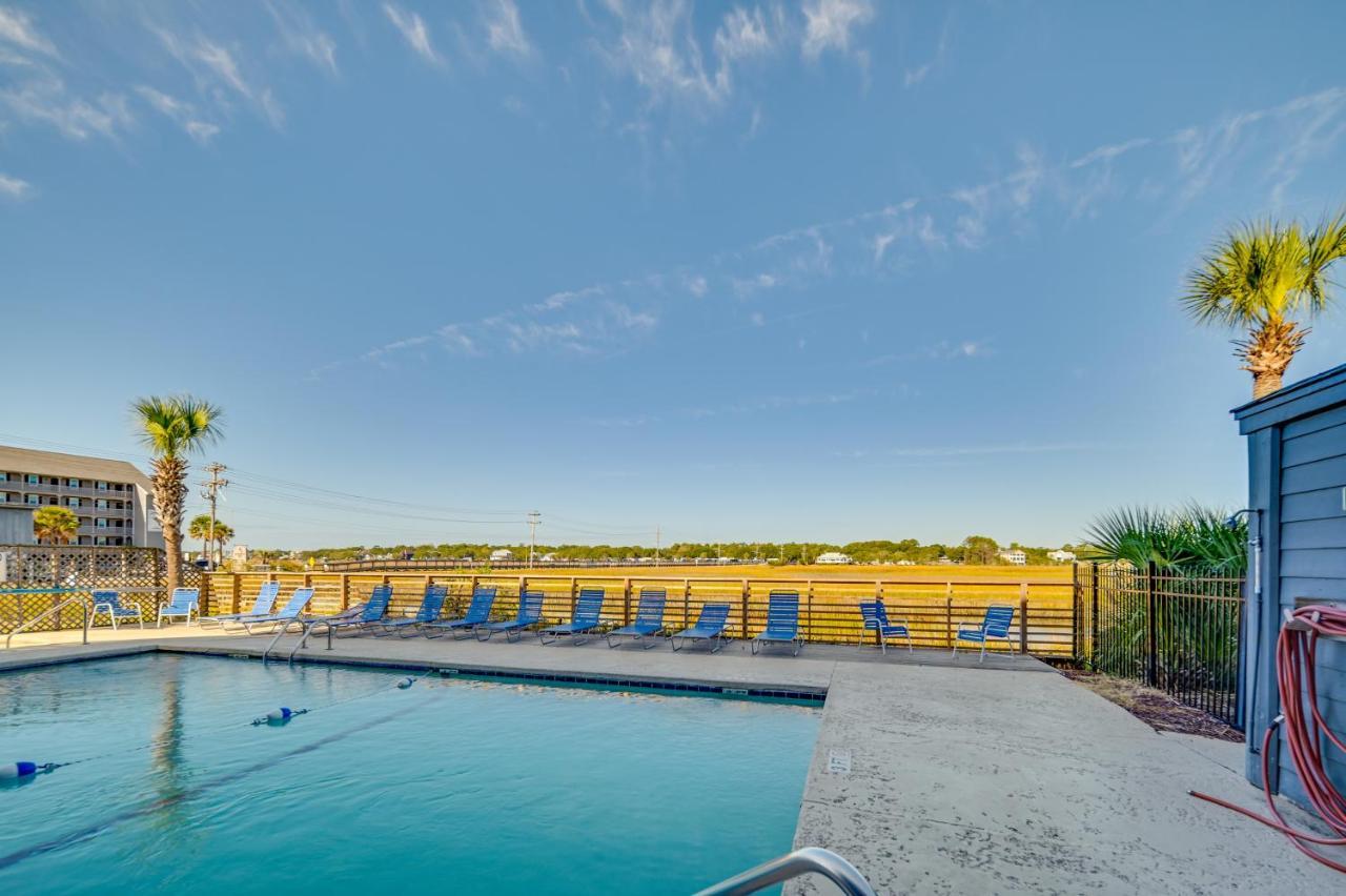 Murrells Inlet Condo With Balcony And Pool Near Pier! Мертл-Біч Екстер'єр фото